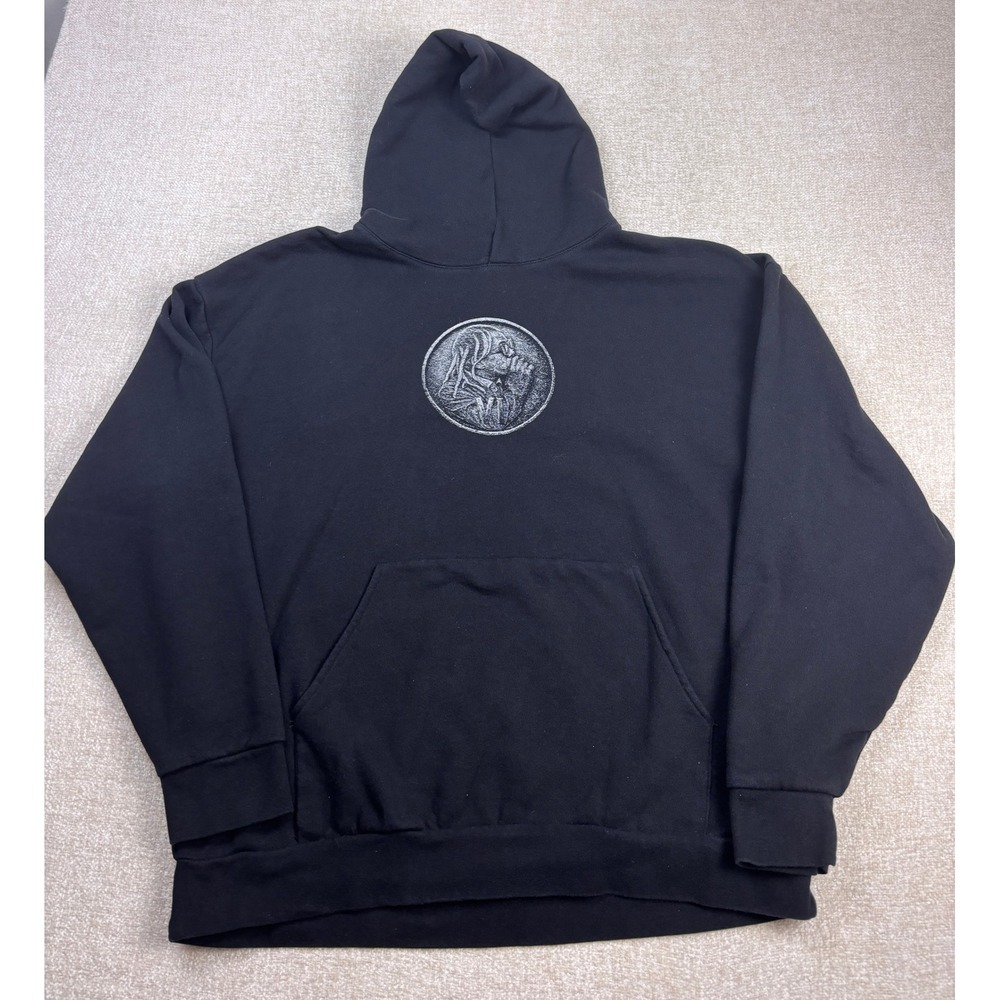 Lil Wayne Tha Carter VI 2023 Tour Hoodie Mens XXL Black Concert Graphic Pullover